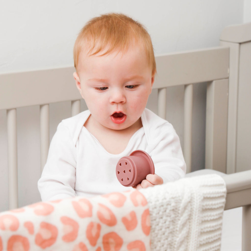 Animal Print Muslin Blanket