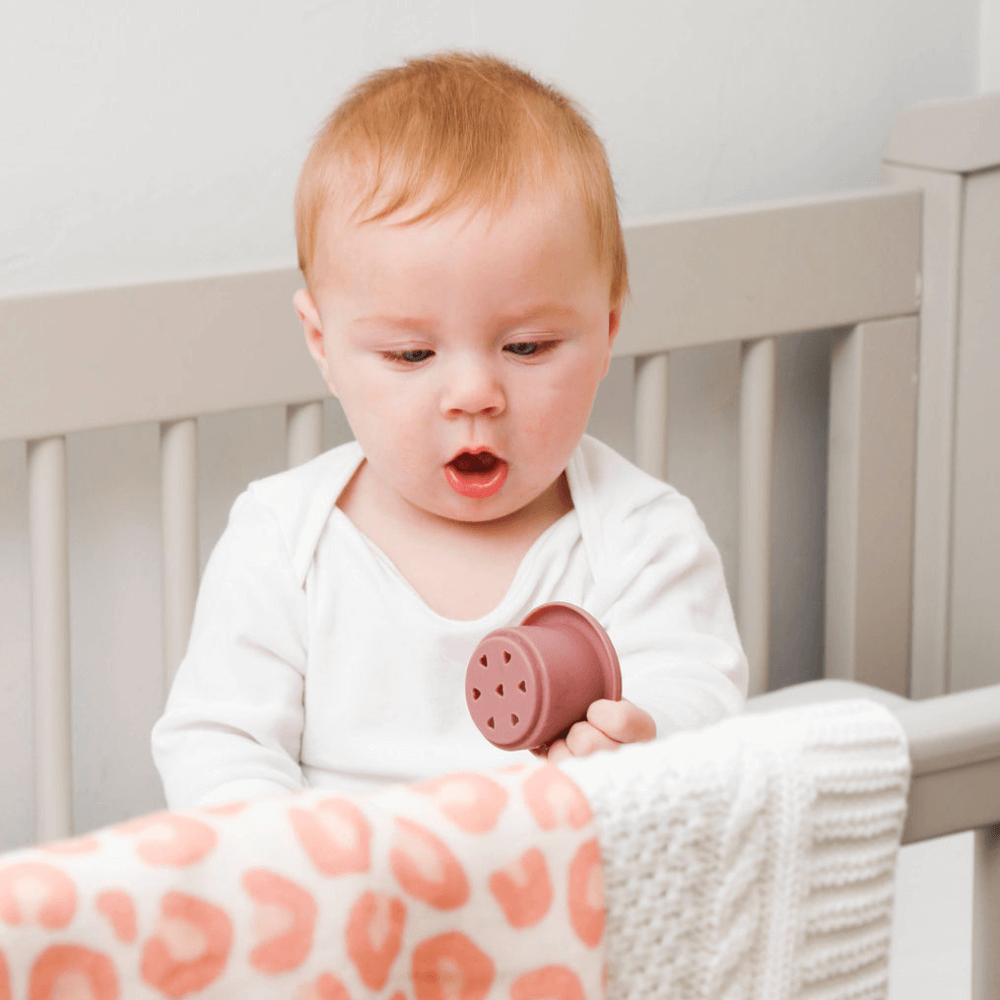 Animal Print Muslin Blanket