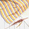 bamboo muslin rainbow stripe blanket